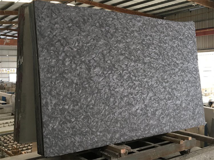 Matrix Black Granite slab