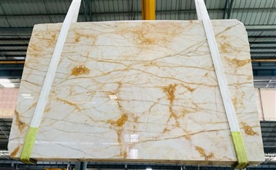 بلاطة الرخام الذهبي العنكبوت